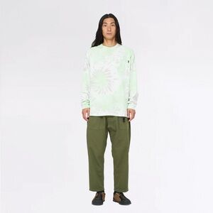 Gramicci Long Sleeve Green Tye Dye Pocket